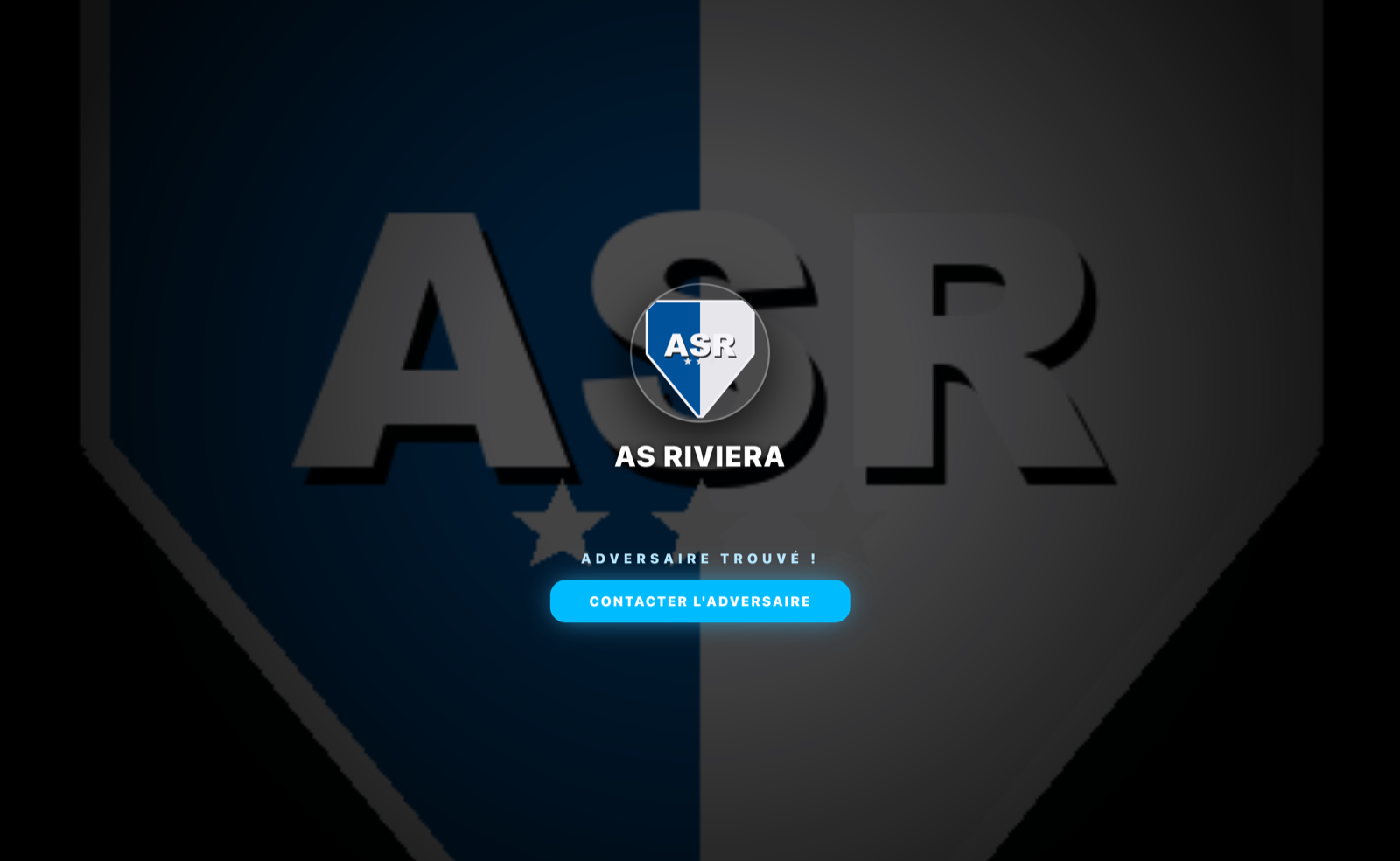 Le reveal de l'adversaire après le matchmaking